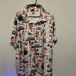 Disneys Nautical Print Shirt - Multicolor